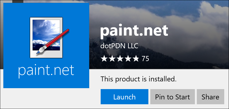 App of the week – Paint.NET – Insights into the Universal Windows Platform