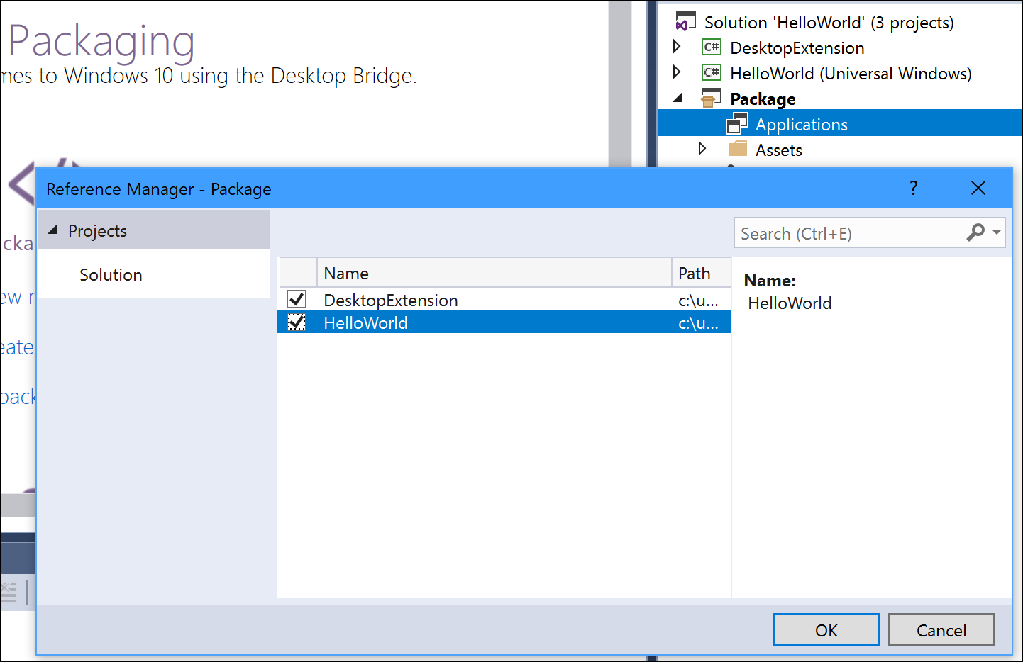 UWP with Desktop Extension – Part 1 – Insights into the Universal ...